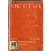 FILATELIA - Biblioteca - Catálogos Yvert  - Catálogos Yvert 2ª mano - YTU008-1998 - Ed. 1998 Ultramar Tomo VII 2ª parte (de Seychelles a Zoulouland)