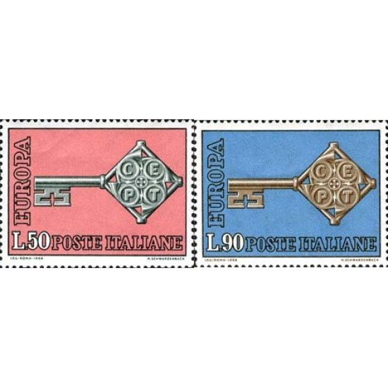 Italia - 1010/11 - 1968 Europa Lujo