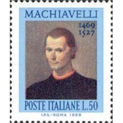 Italia - 1036 - 1969 5º Cent. de Maquiavelo Lujo Italia - 1036 - 1969 5º Cent. de Maquiavelo Lujo