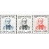 Italia - 1093/95 - 1972 Cent. muerte del político G. Mazzini Lujo