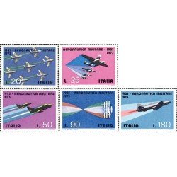 Italia - 1127/31 - 1973 Fuerzas aéreas Lujo Italia - 1127/31 - 1973 Fuerzas aéreas Lujo