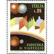 Italia - 1147 - 1973 Cent. del carnaval de Viareggio Lujo