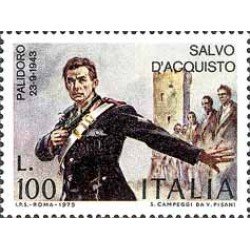 Italia - 1235 - 1975 Homenaje a Salvo de Acquisto Palidoro Italia - 1235 - 1975 Homenaje a Salvo de Acquisto Palidoro