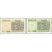 Italia - 1297/98 - 1977 Concienciación al pago de impuestos Lujo