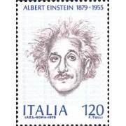 Italia - 1379 - 1979 Cent. de A. Einstein Lujo