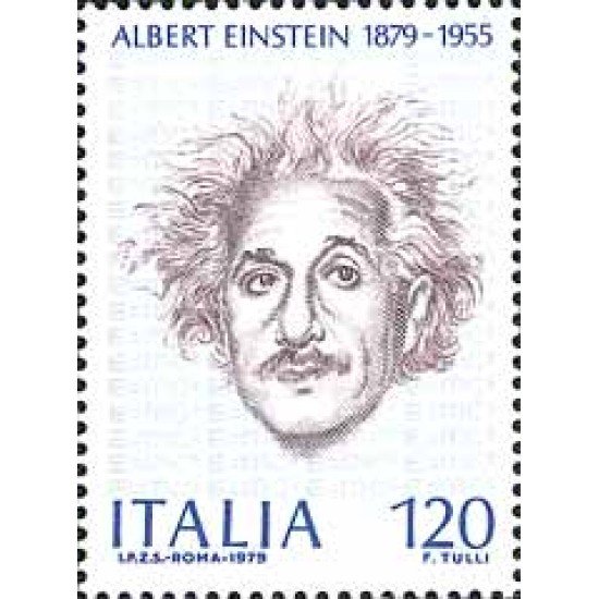 Italia - 1379 - 1979 Cent. de A. Einstein Lujo
