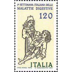 Italia - 1396 - 1979 1ª Semana italiana de las enfermedades digestivas Lujo Italia - 1396 - 1979 1ª Semana italiana de las enfermedades digestivas Lujo