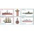 Italia - 1405/08 - 1979 Construcciones navales Barcos Lujo