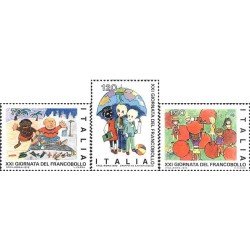 Italia - 1411/13 - 1979 XXIª Jornada del sello-dibujos de niños-Lujo Italia - 1411/13 - 1979 XXIª Jornada del sello-dibujos de niños-Lujo