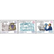 Italia - 1495/97 - 1981 Cent. de la Academia naval de Livourne Lujo