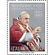 Italia Italy  Nº 1515   1981  100º Aniv. del Papa Juan XXII Lujo