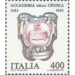 Italia - 1556 - 1983 4º Cent. de la Academia de la Crusca Lujo Italia - 1556 - 1983 4º Cent. de la Academia de la Crusca Lujo