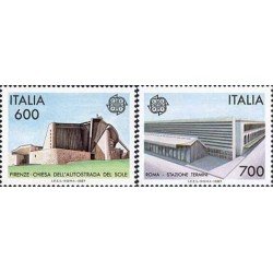 Italia - 1742/43 - 1987 Europa-arquitectura moderna-Lujo Italia - 1742/43 - 1987 Europa-arquitectura moderna-Lujo