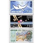 Italia - 1795/97 - 1988 Trabajos italianos en el mundo Lujo
