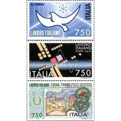 Italia - 1795/97 - 1988 Trabajos italianos en el mundo Lujo Italia - 1795/97 - 1988 Trabajos italianos en el mundo Lujo