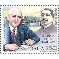 Italia - 1930 - 1991 Jornada de la filatelia Lujo Italia - 1930 - 1991 Jornada de la filatelia Lujo
