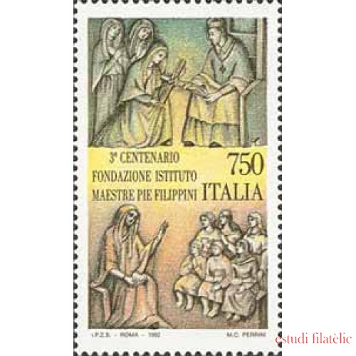 Italia - 1942 - 1992 300º Aniv. del Instituto Maria Filippini Lujo