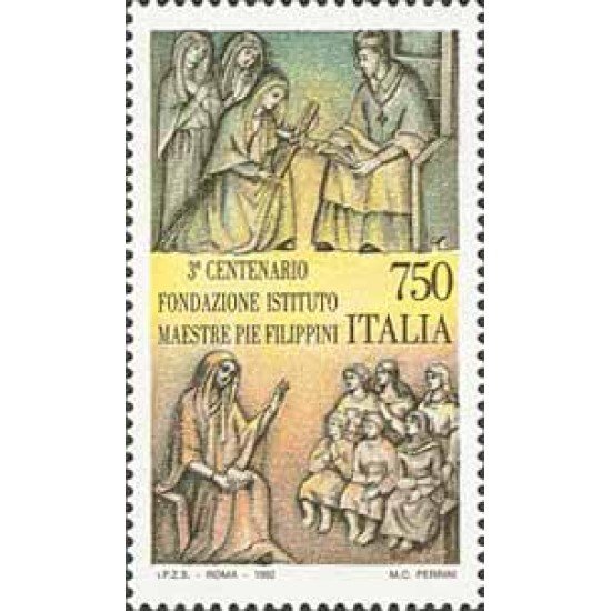 Italia - 1942 - 1992 300º Aniv. del Instituto Maria Filippini Lujo