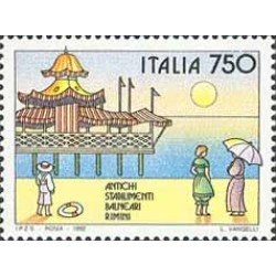 Italia - 1968 - 1992 Viejos balnearios Lujo Italia - 1968 - 1992 Viejos balnearios Lujo