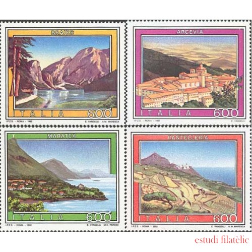 Italia - 1969/72 - 1992 Turismo-vistas-Lujo