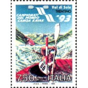 Italia - 2021 - 1993 Campeonato del mundo de kayac Lujo