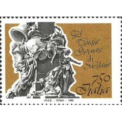Italia - 2109 - 1995 Cent. monumento 5 días de Milán Lujo Italia - 2109 - 1995 Cent. monumento 5 días de Milán Lujo