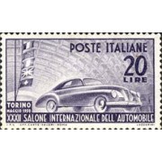 Italia - 555 - 1950 32º Salón inter. automóvil Lujo