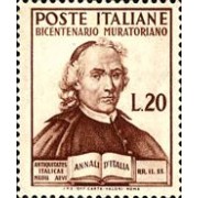 Italia - 563 - 1950 200º Aniv. muerte de L. Muratori-historiador-Lujo