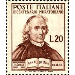 Italia - 563 - 1950 200º Aniv. muerte de L. Muratori-historiador-Lujo Italia - 563 - 1950 200º Aniv. muerte de L. Muratori-historiador-Lujo
