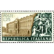 Italia - 621 - 1952 200º Aniv. Palacio real de Caserte Lujo