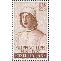 Italia - 747 - 1957 5º Cent. del pintor F. Lippi Lujo Italia - 747 - 1957 5º Cent. del pintor F. Lippi Lujo