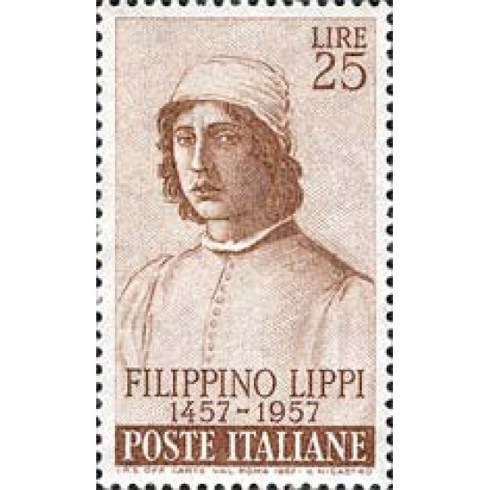 Italia - 747 - 1957 5º Cent. del pintor F. Lippi Lujo
