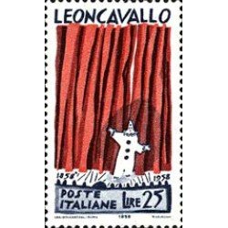 Italia - 761 - 1958 Cent del compositor R. Leoncavallo Lujo Italia - 761 - 1958 Cent del compositor R. Leoncavallo Lujo