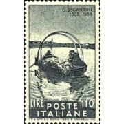 Italia - 763 - 1958 Cent. del pintor G. Segantini Lujo