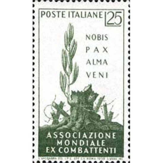 Italia - 785 - 1959 Congreso de la Fed. mundial de antiguos combatientes Lujo