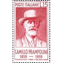 Italia - 786 - 1959 Cent del sociólogo Camilo Prampolini Lujo Italia - 786 - 1959 Cent del sociólogo Camilo Prampolini Lujo