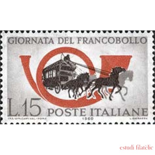 Italia - 0825 - 1960 Día del sello Lujo