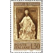 Italia - Correo terrestre - IT00848 - 1961 19º Cent. de Plinio El Joven Lujo
