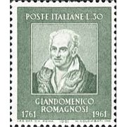 Italia - 860 - 1961 Bicentenario de filósofo G. Romagnosi Lujo