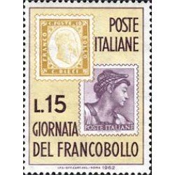 Italia - 878 - 1962 IV Día del sello Lujo Italia - 878 - 1962 IV Día del sello Lujo