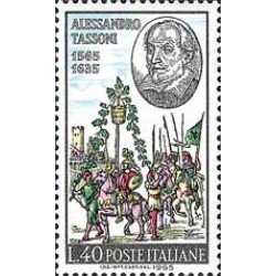 Italia - 927 - 1965 4º Cent. del poeta A. Tasson Lujo Italia - 927 - 1965 4º Cent. del poeta A. Tasson Lujo