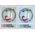 Italia - 950/51 - 1966 20º Aniv. de la República Lujo