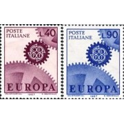 Italia - 968/69 - 1967 Europa Lujo