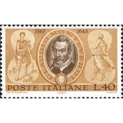 Italia - 970 - 1967 4º Cent. de Claudio Monteverdi Lujo Italia - 970 - 1967 4º Cent. de Claudio Monteverdi Lujo