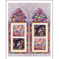 España Spain HB Emisión conjunta 2001 Alemania-España Navidad MNH