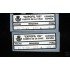 <div><strong>ATMs Etiquetas Postales Conmemorativas N</strong><strong>º 18a/b Expofil VIII</strong></div>