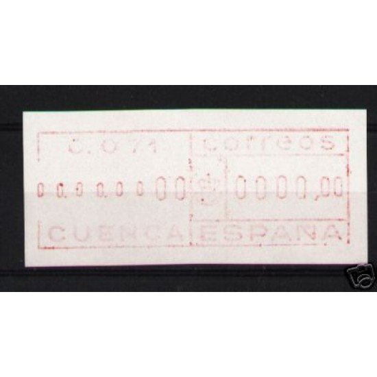 <div><strong>ATMs FRAMA Nº 1980.002a SG-15 Ajuste muy rara<br
/>
</strong></div>