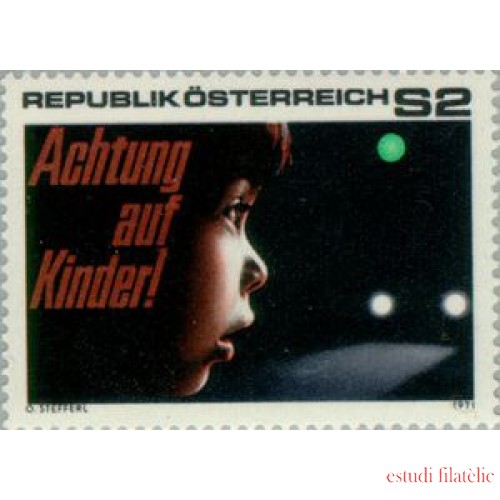 Österreich Austria - 1183 - 1971 Seguridad vial Lujo