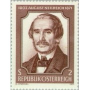 Österreich Austria - 1193 - 1971 Cent. muerte del botánico A. Neilreich Lujo