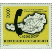 Österreich Austria - 1235 - 1972 Automatización de la red telefónica Lujo